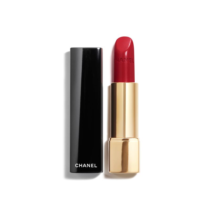 CHANEL Rouge Allure, Rossetto Intenso Donna, 3.5 g, Colore 104 Passion, Lunga Tenuta con Finish Satinato, Make-Up Labbra Luminoso CHANEL Rouge Allure, Rossetto Intenso Donna, 3.5 g, Colore 104 Passion, Lunga Tenuta con Finish Satinato, Make-Up Labbra Luminoso