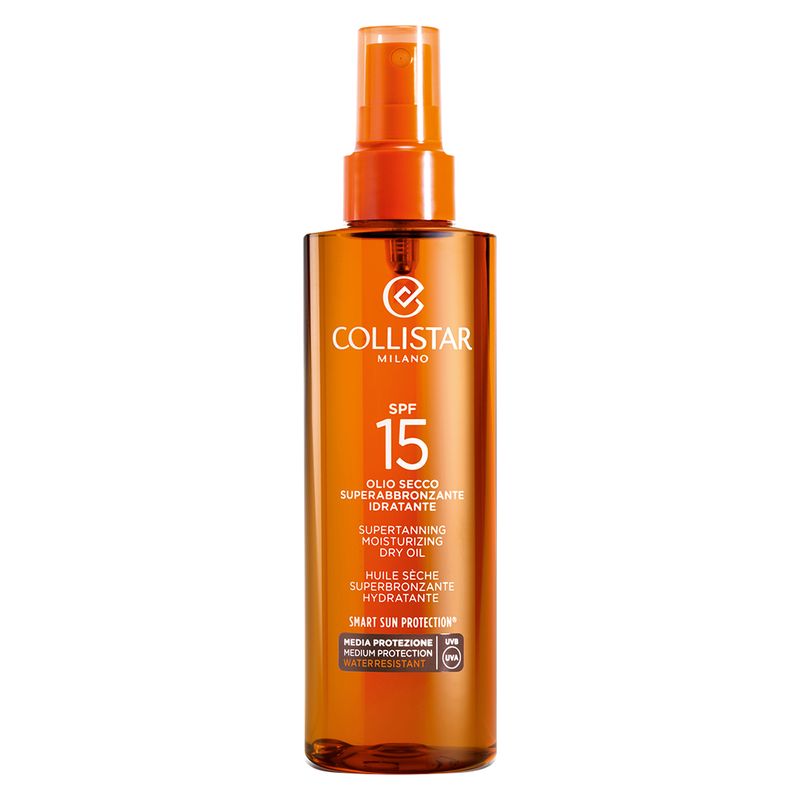 Collistar Olio Secco Superabbronzante Idratante Spf 15