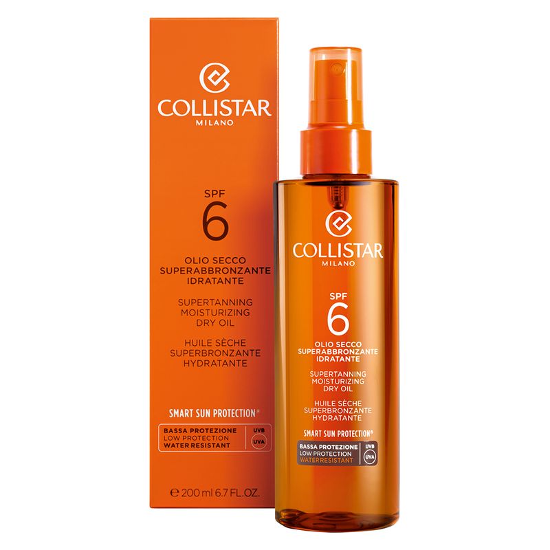 Collistar Olio Secco Superabbronzante Idratante Spf 6