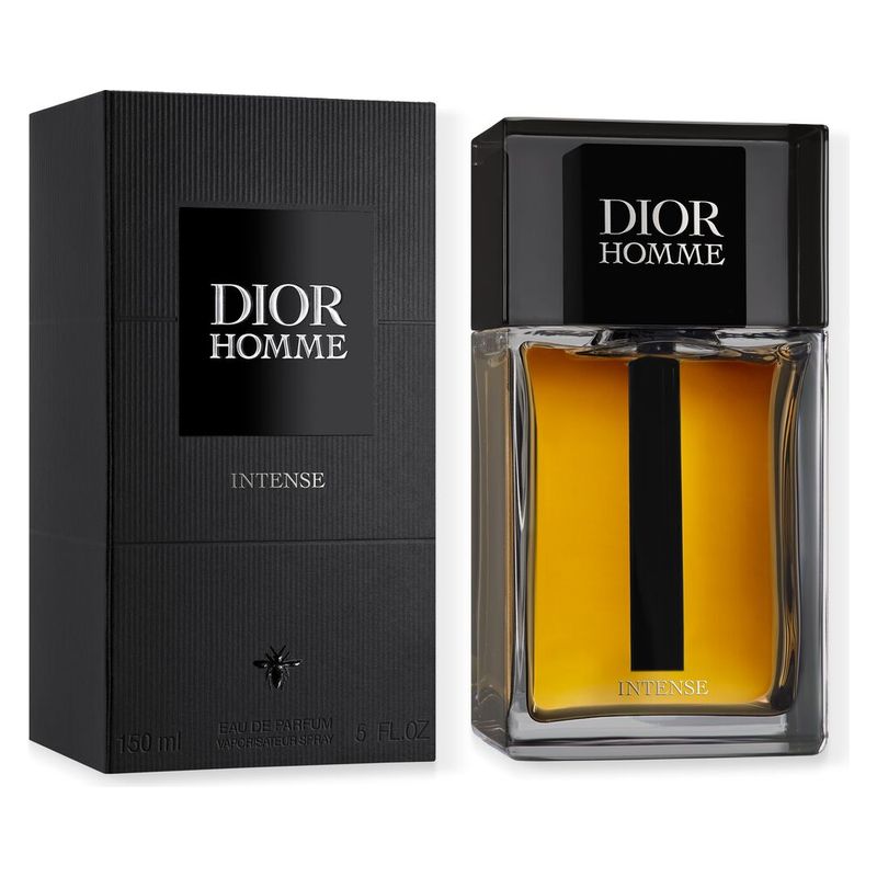 Dior Homme Intense, Eau de Parfum Intense Uomo, 150 ml Spray, Profumo maschile legnoso e floreale con note di Iris, Ambra e Cedro, lunga persistenza Dior Homme Intense, Eau de Parfum Intense Uomo, 150 ml Spray, Profumo maschile legnoso e floreale con note di Iris, Ambra e Cedro, lunga persistenza