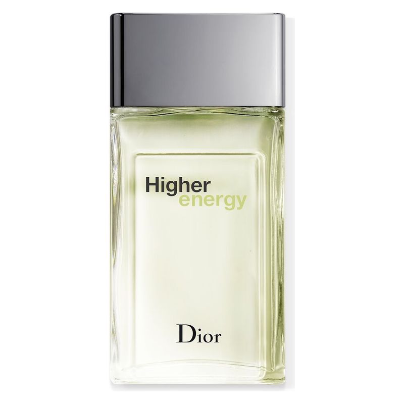DIOR Higher Energy, Eau de Toilette Uomo, 100 ml Spray, Profumo maschile aromatico, fresco e legnoso con note di pompelmo, pepe e vetiver