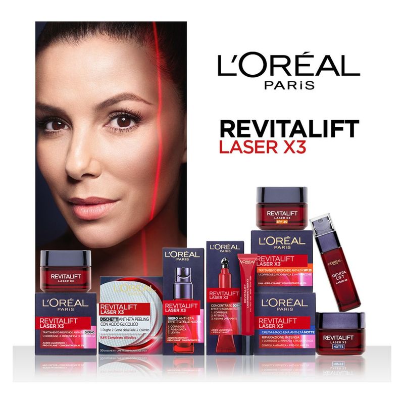 L'Oréal Revitalift Laser X3 Siero Anti-Età Effetto Pelle Nuova