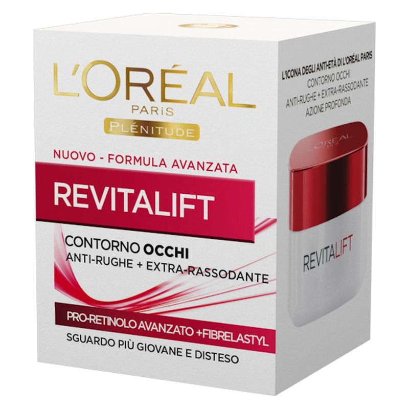 L'Oréal Revitalift Trattamento Contorno Occhi Anti-Rughe + Extra-Rassodante