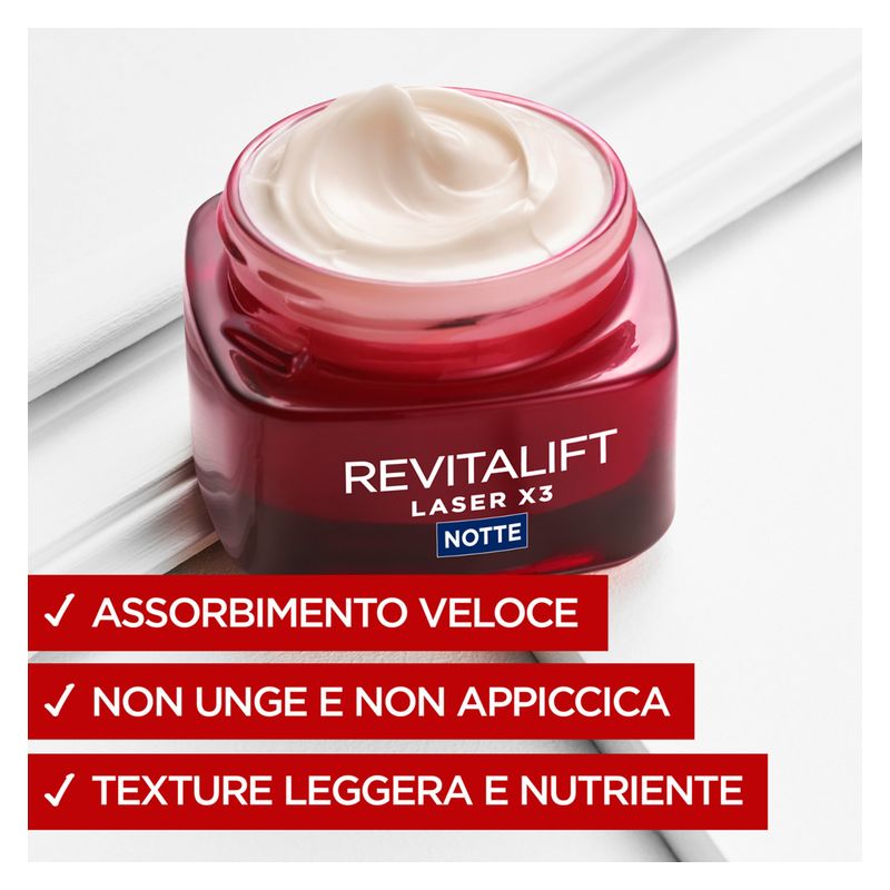 L'Oréal Revitalift Laser X3 Crema Anti-Età Notte