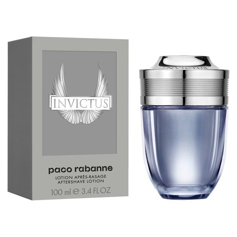Rabanne Invictus, Dopobarba Uomo, Lozione After Shave 100 ml, Rinfrescante e Lenitiva, Profumo Maschile Legnoso Acquatico Rabanne Invictus, Dopobarba Uomo, Lozione After Shave 100 ml, Rinfrescante e Lenitiva, Profumo Maschile Legnoso Acquatico