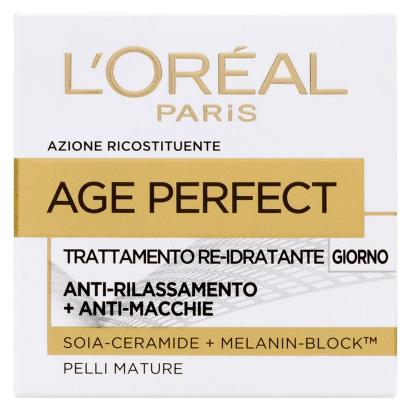 L'Oréal Age Perfect Trattamento Re-Idratante Giorno Anti-Rilassamento + Anti-Macchie