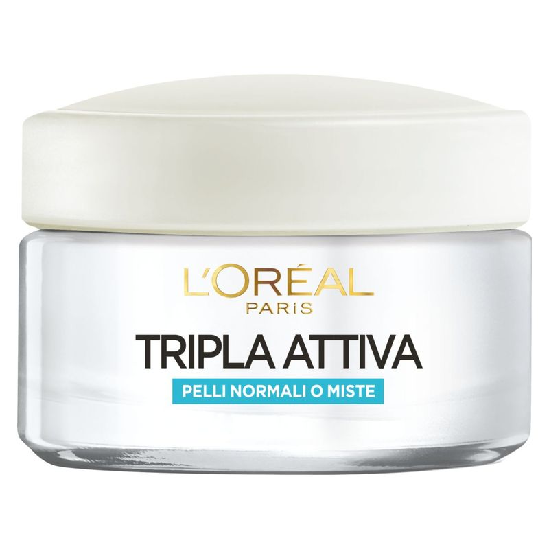 L'Oréal Tripla Attiva Pelli Normali O Miste Crema Idratante Protettiva