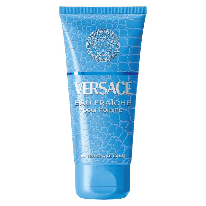 Versace Man Eau Fraiche, Balsamo Dopobarba Uomo, 75 ml, Azione Idratante e Lenitiva, Profumo Legnoso Acquatico Versace Man Eau Fraiche, Balsamo Dopobarba Uomo, 75 ml, Azione Idratante e Lenitiva, Profumo Legnoso Acquatico