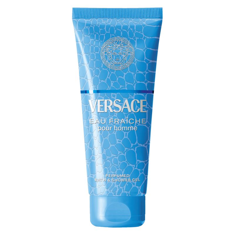 Versace Man Eau Fraiche, Gel Doccia Profumato Uomo, 200 ml, Bagnoschiuma energizzante e rivitalizzante con fragranza legnosa e acquatica Versace Man Eau Fraiche, Gel Doccia Profumato Uomo, 200 ml, Bagnoschiuma energizzante e rivitalizzante con fragranza legnosa e acquatica