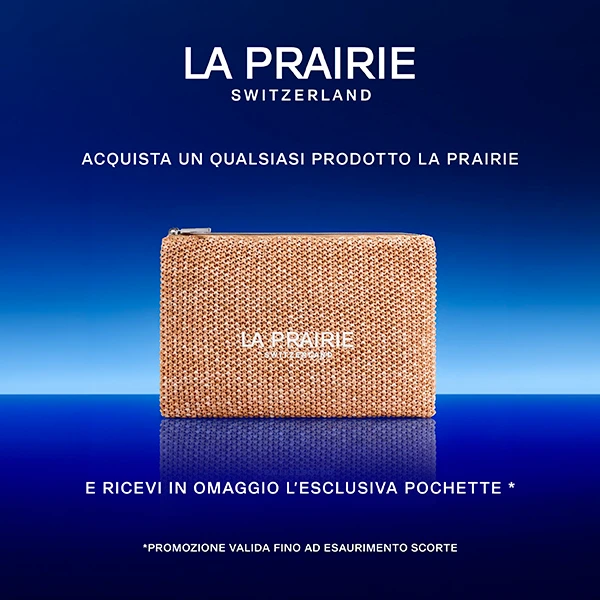 In regalo la pochette La Prairie