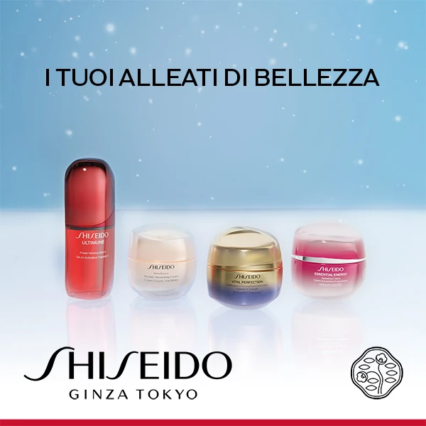 I tuoi alleati di bellezza Shiseido