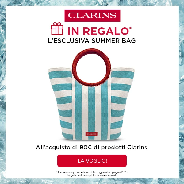 In regalo la Summer Bag Clarins