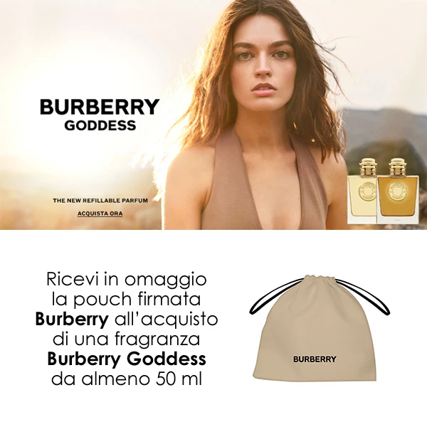 In regalo la pouch firmata Burberry