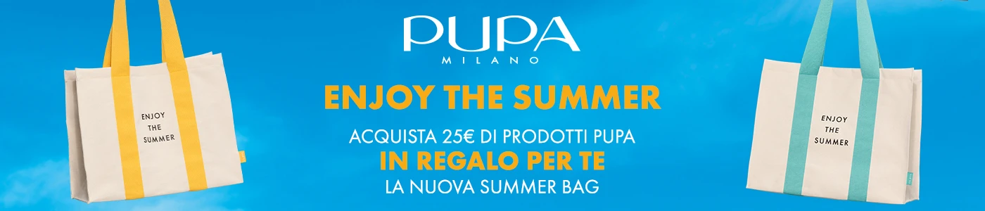 In regalo la Pupa summer bag