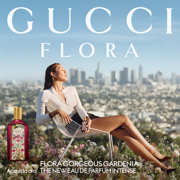 In regalo la mini size di Gucci Flora Gardenia Intense