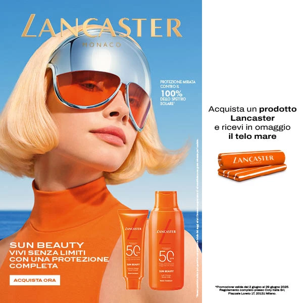 In regalo il telo mare Lancaster