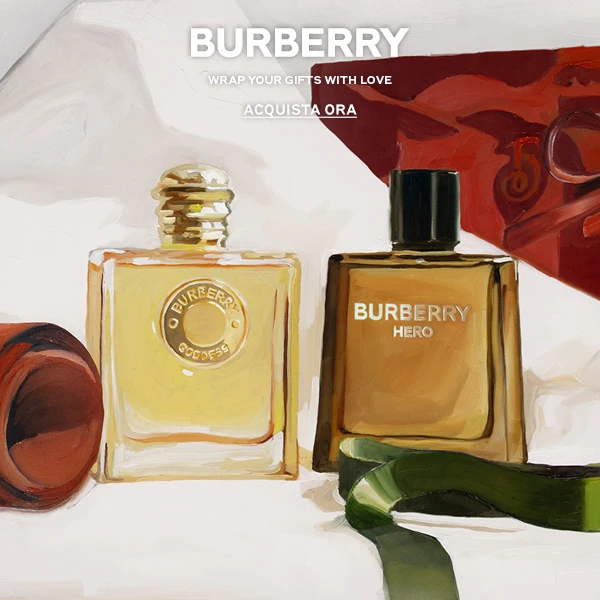 In regalo la pouch Burberry