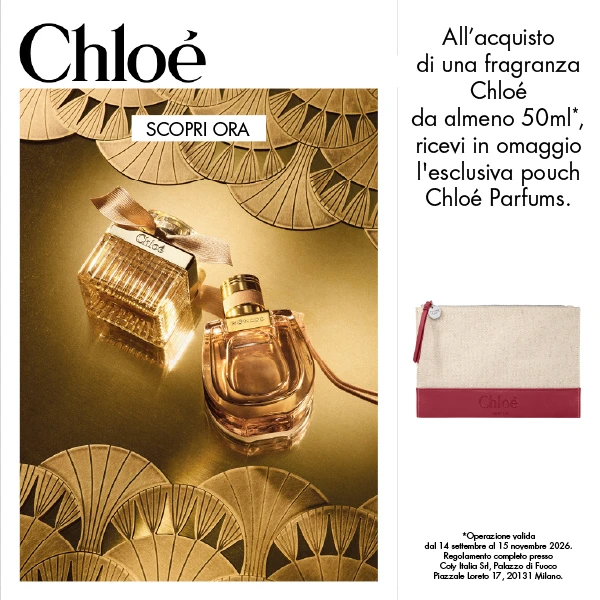 In regalo la pouch Chloé Parfums