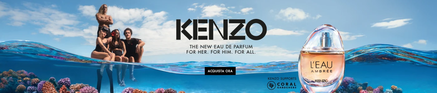 In regalo la pouch Kenzo