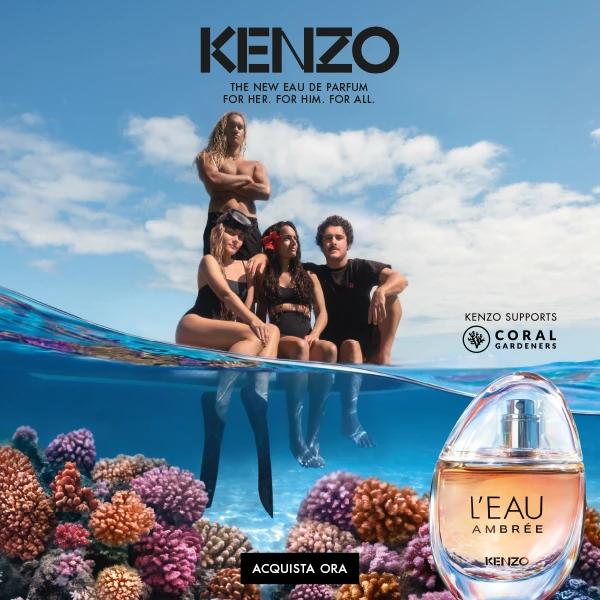 In regalo la pouch Kenzo