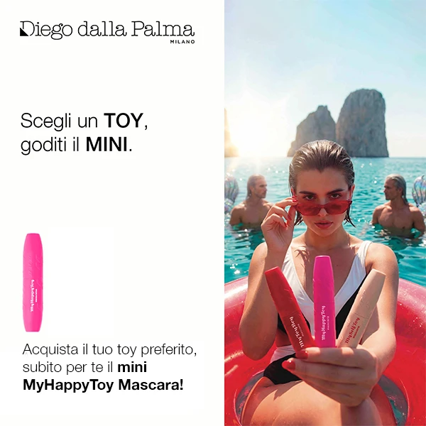 In regalo il mini MyHappyToy mascara