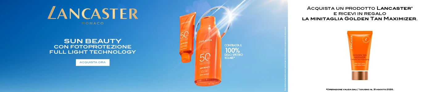 In regalo la minitaglia Golden Tan Maximizer